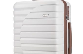 Carry On Luggage with Spinner Wheels only $65.99 shipped (Reg. $110!)